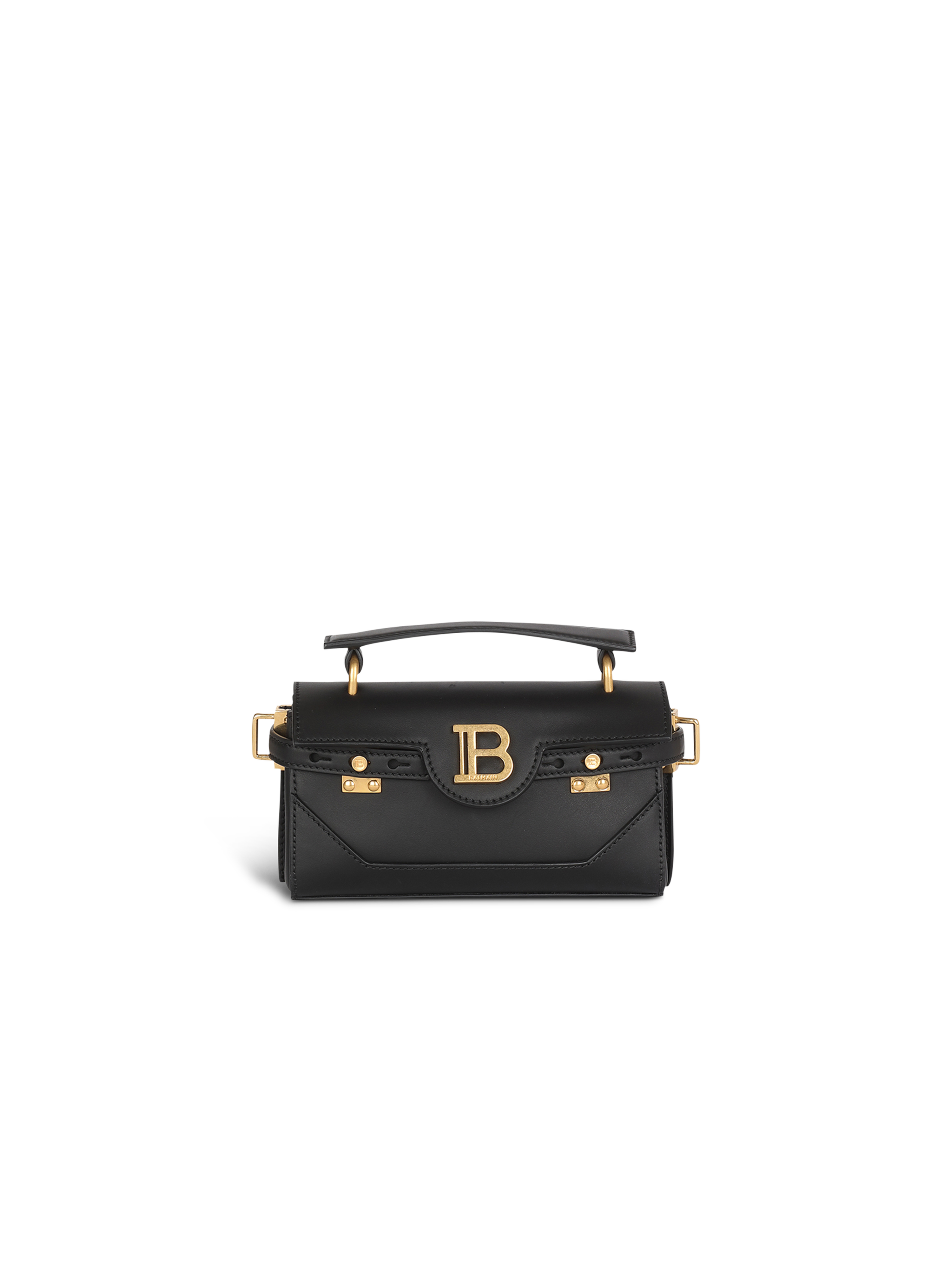 Smooth leather B-Buzz 19 bag, black
